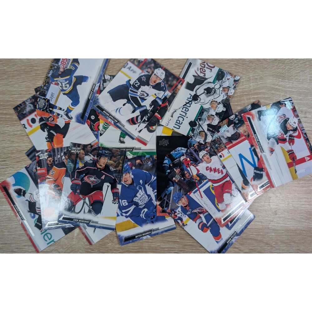 NHL Hockey Cards Lot – Mixed Teams & Players – Upper Deck Bulk Bundle
